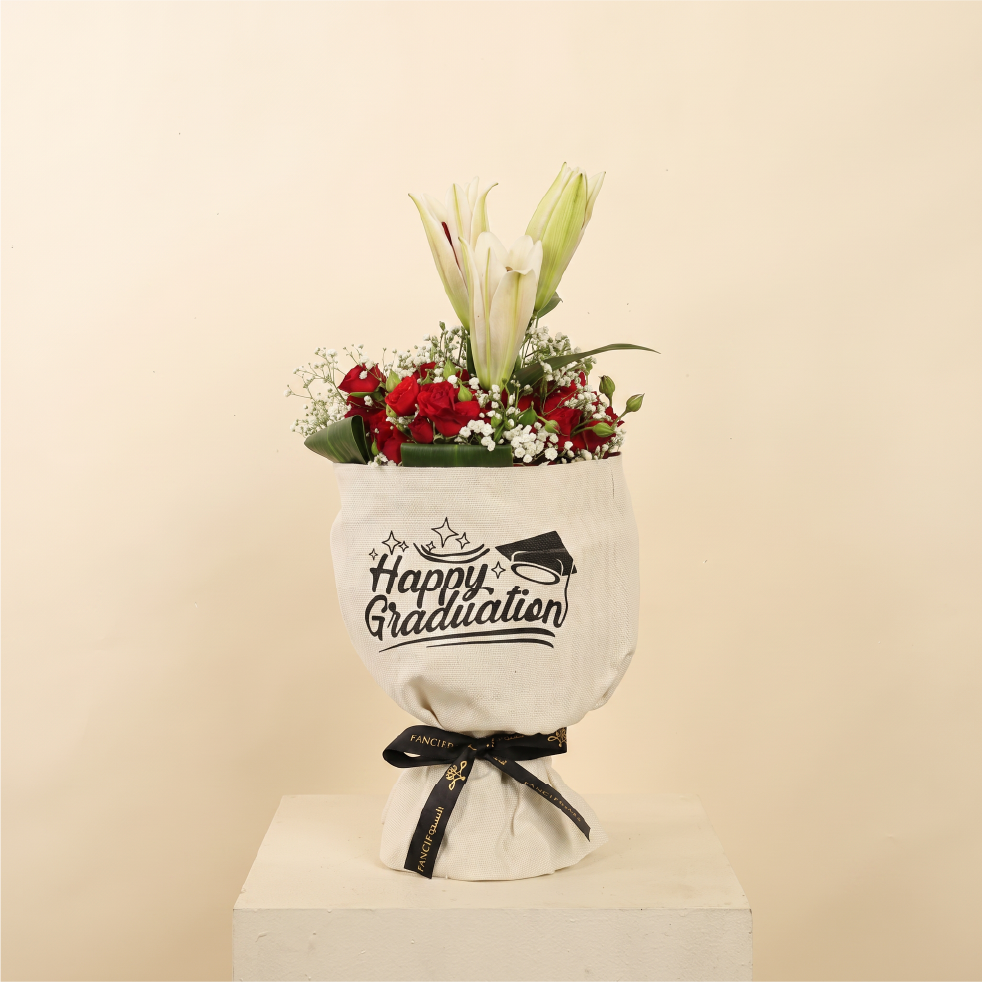 Baby Rose Graduation Bouquet